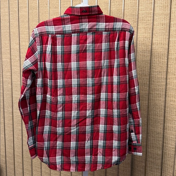 Uniqlo Red and Black Plaid Shirt - Picture 3 of 3